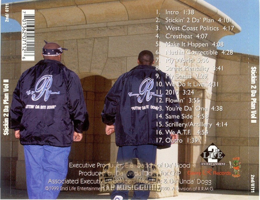 E.B. Daddy Of Da Hood - Stickin 2 Da Plan Vol. II: CD | Rap Music